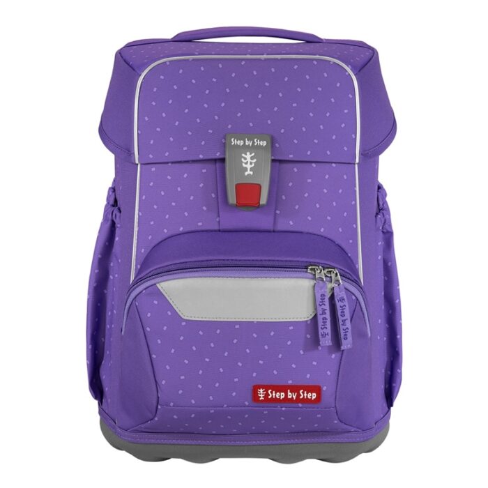 Step by Step Basis Schulranzen Set 4 teilig Purple Confetti